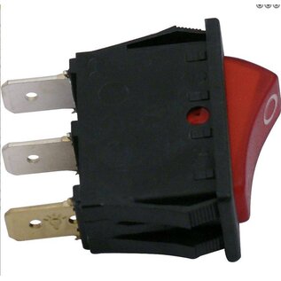 Dometic schakelaar 12/24 volt rood