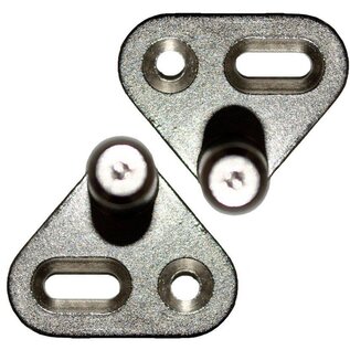 Metalen sluitpen á 2 st