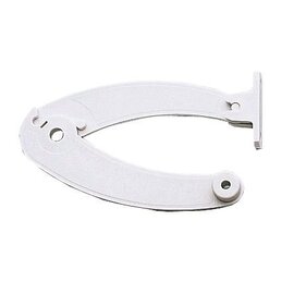 Kastklephouder kunststof grijs