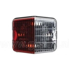 Jokon Breedtelicht rood/wit 71x61 mm