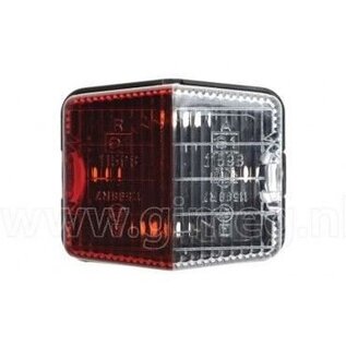 Jokon Breedtelicht rood/wit 71x61 mm