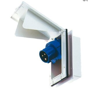 Inbouwstekkerdoos CEE langwerpig