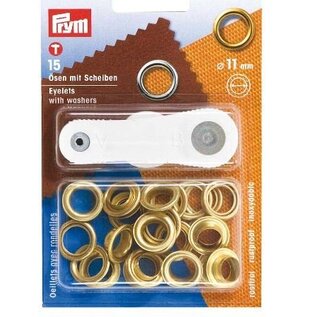 Zeilring 11 mm á 15 stuks