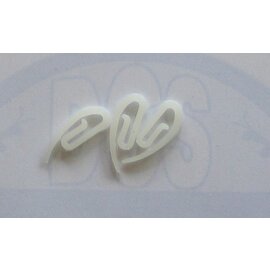 Plooibandhaak plat á 25 st