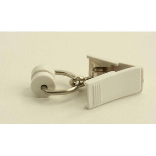 Gordijnrunner met knijper á 10 st