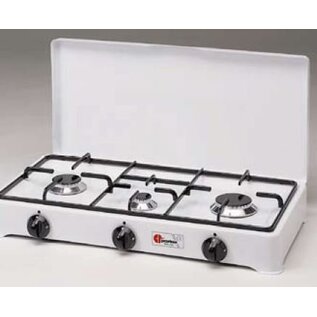 Parker 3 Pits komfoor met deksel