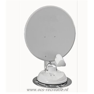 Handbediende 85cm ronde schotel.