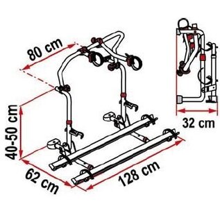 Fiamma carry bike L 80 Laika