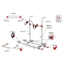 Fiamma carry bike pro onderdelen