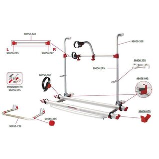 Fiamma carry bike pro autorail onderdelen
