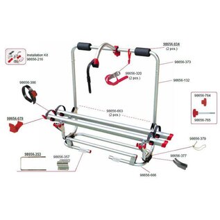 Fiamma carry bike caravan xl a pro 200 onderdelen