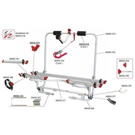 Fiamma carry bike caravan xl a pro onderdelen