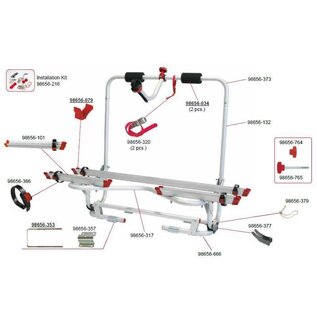Fiamma carry bike caravan xl a pro onderdelen