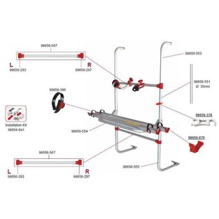 Fiamma carry bike caravan universal onderdelen