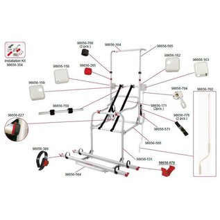 Fiamma carry bike lift onderdelen