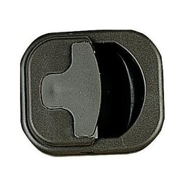 Kastdeurslot inbouw grijs