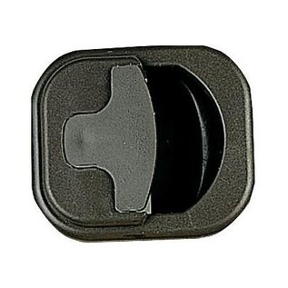 Kastdeurslot inbouw grijs