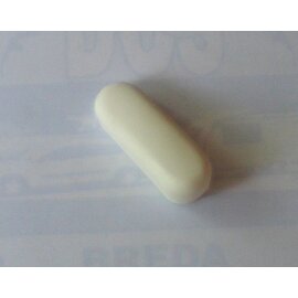 Deurwervel zonder plaat wit