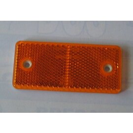 Reflector oranje langwerpig