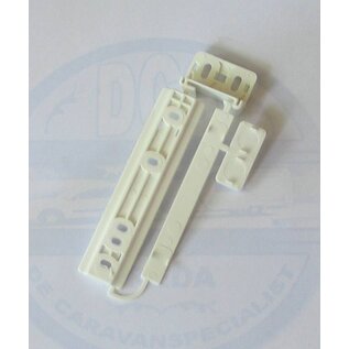 deurgeleider + houder wit