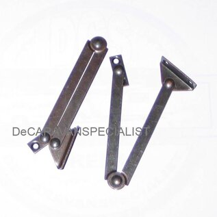 Kastklephouders links + rechts brons