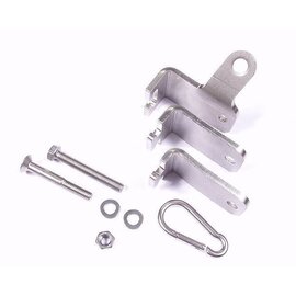 Westfalia Hulpkoppeling RVS kort