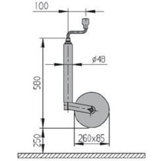 AL-KO Neuswiel plus met luchtband