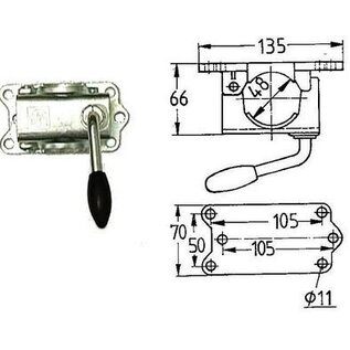 Neuswielklem 48 mm zwaar