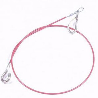 Breekkabel m. knijphaak 1000 mm