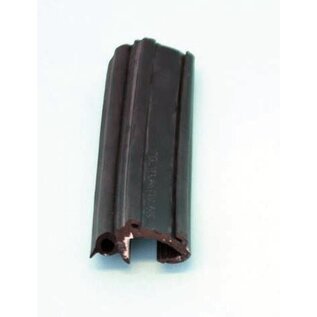 Raamrubber open 29 mm zwart