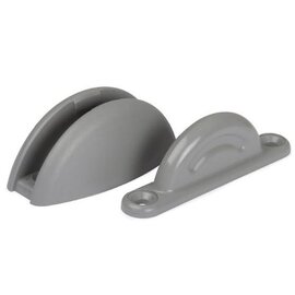 Deurvanger grijs met onderlegplaat 10mm