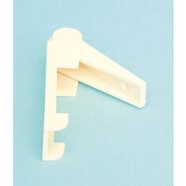 Keukenbladhouder 90 mm creme/wit