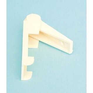 Keukenbladhouder 90 mm creme/wit