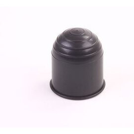 Trekhaakdop zwart mat