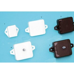 Kast-Toiletdeurslot push-Lock eenzijdig bedienbaar