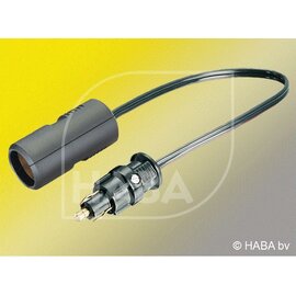HABA 12 v adapter st. stekker kontra