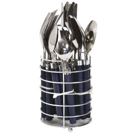 Bo-camp Bestekset in mandje 24-dlg 6-p