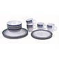 Bo-camp Servies 16-Dlg melamine Navy
