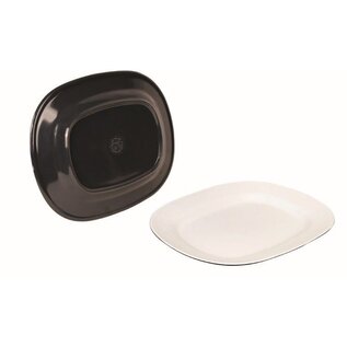 Bo-camp Schaal 2-tone grijs melamine