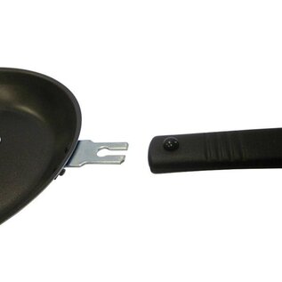 Bo-camp Koekenpan met afn. steel d. 24 cm