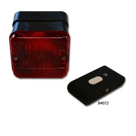 Mistachterlamp met afstands bediening