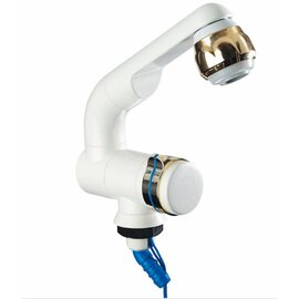 Barwig Compact kraan wit/goud