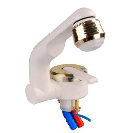 Barwig mengkraan Perfect wit/goud tule aansluiting