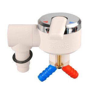 Barwig Mengkraan perfect v doucheset riva wit chroom