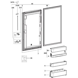 Dometic Deurvak RM 84XX + RMS 84XX