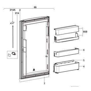 Dometic Deurvak RM85XX, RMD 85XX, RML 85XX