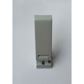 Deurscharnier metaal grijs gelakt