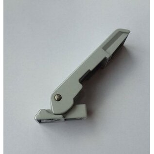 Deurscharnier metaal grijs gelakt