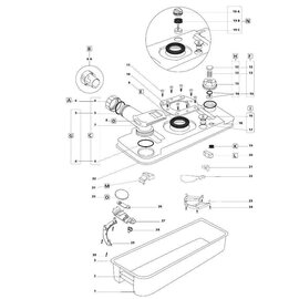 Thetford Tekening Cassette C2/C3/C4