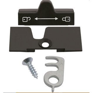 Dometic deurvergrendeling zwart